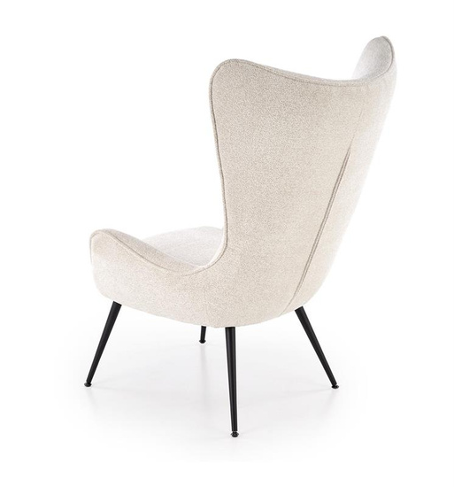 Fotel wypoczynkowy JUKON w kolorze kremowym