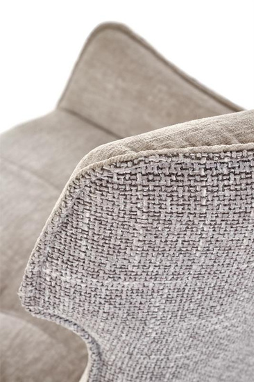 Krzesło z obrotowym siedziskiem K573 w popielatym kolorze