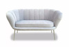Nowoczesna sofa ARIEL w stylu glamour