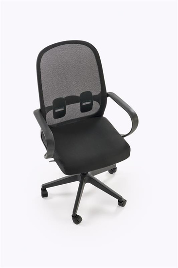 Fotel gabinetowy ORCANO w czarnym kolorze