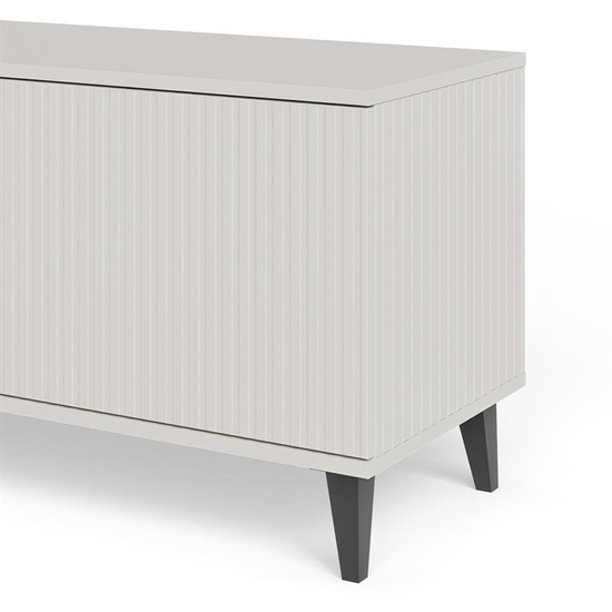 Stolik RTV RANDOM 2 RTV-2 o długości 180 cm w kolorystyce kaszmir, orzech i czarny