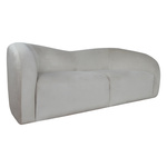 Designerska dwusobowa sofa AUSTIN II o opływowym kształcie