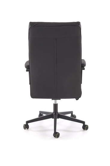 Fotel obrotowy ADRIANO 2 czarna ekoskóra z mechanizmem TILT