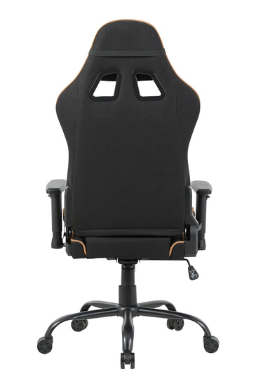 Fotel obrotowy gamingowy IMPERIO w kolorze czarnym
