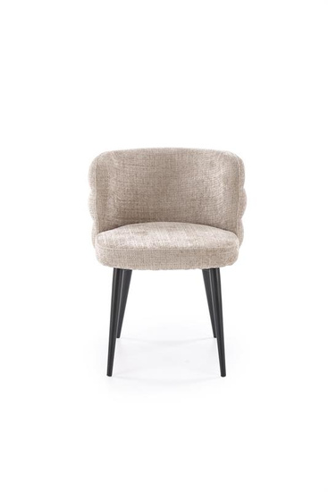 Krzesło kubełkowe K575 w beżowym kolorze 