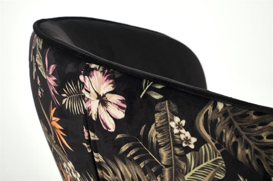 Krzesło K506 w kolorze wielobarwnym velvet 