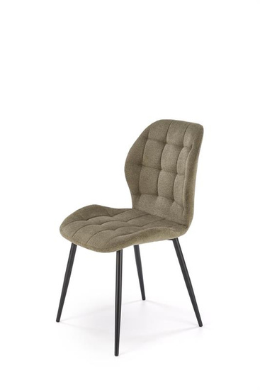 Krzesło K548 w kolorze oliwkowym 