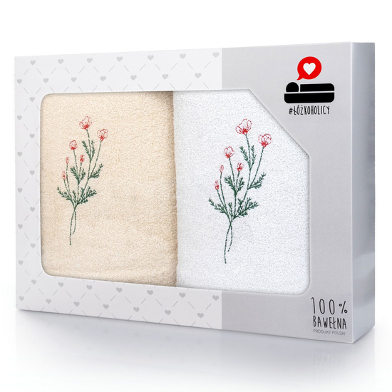 Komplet Ręczników 2szt. 70x140 Luba 01