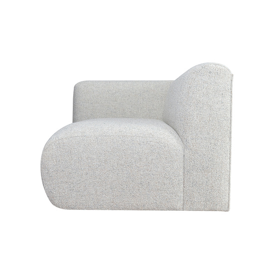 Stylowy SL - Element prosty podłokietnik lewy MARVEL z głębokim siedziskiem 