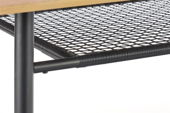 Stylowy stół JACKSON w kolorze dąb złoty/czarny