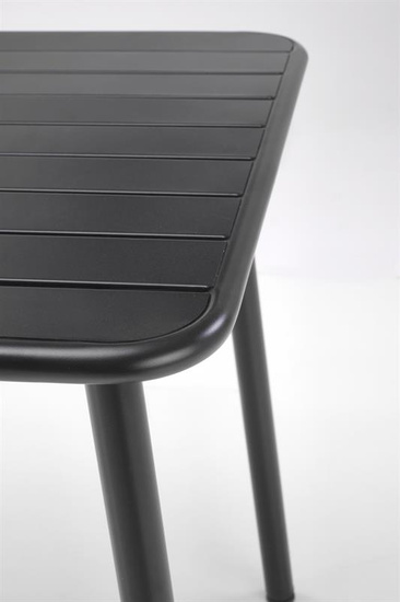 Stół BOSCO kwadratowy w kolorze czarnym 