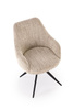 Krzesło z funkcją obracania K564 w beżowym kolorze