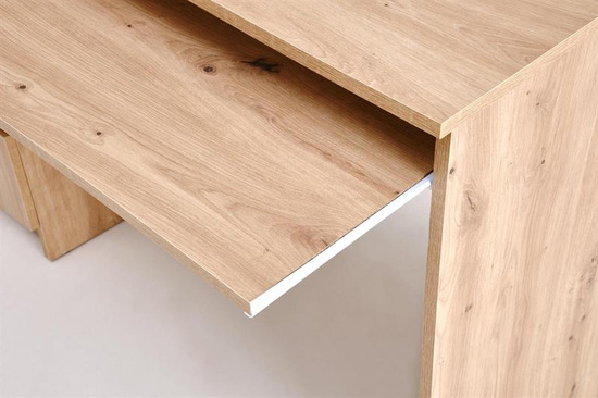 Biurko CINO w odcieniu dąb artisan z szufladami