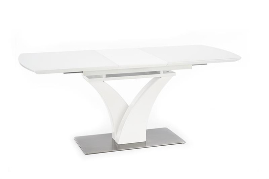 Nowoczesny stół rozkładany PALERMO w kolorze biały mat