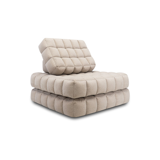 Nowoczesna sofa MELBY z pikowanym siedziskiem  