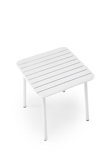 Stół BOSCO kwadratowy w kolorze białym 