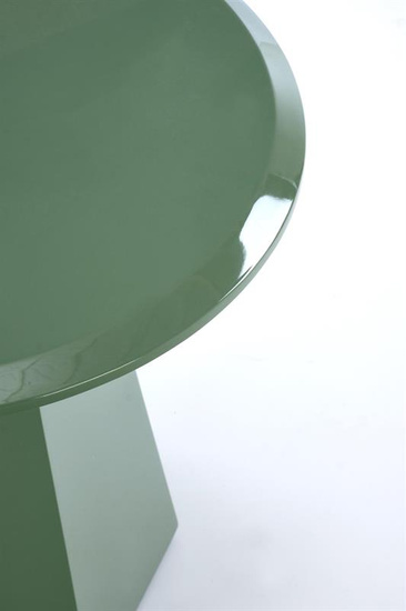 Designerska ława LOCA w kolorze jasny zielony