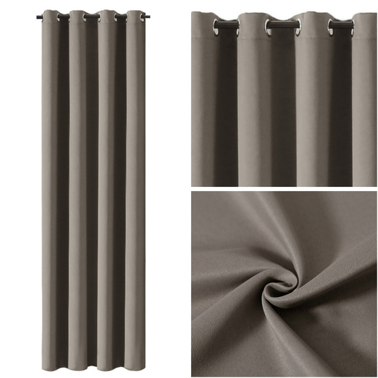 Zasłona 140 x 250 Przelotka Blackout Edoardo 10