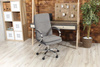 Fotel obrotowy do biura COMFI szary