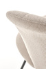 Krzesło K459 w kolorze beżowym