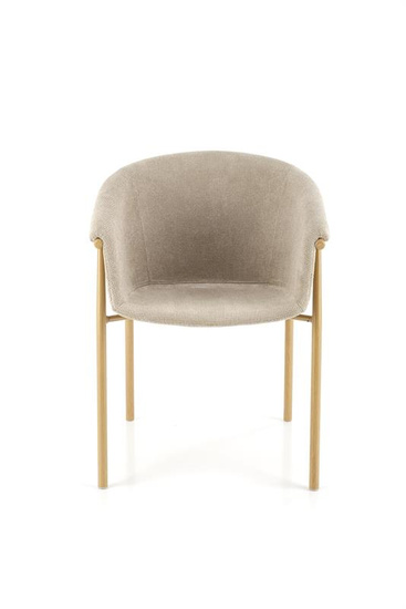 Krzesło K489 w kolorze beżowym 