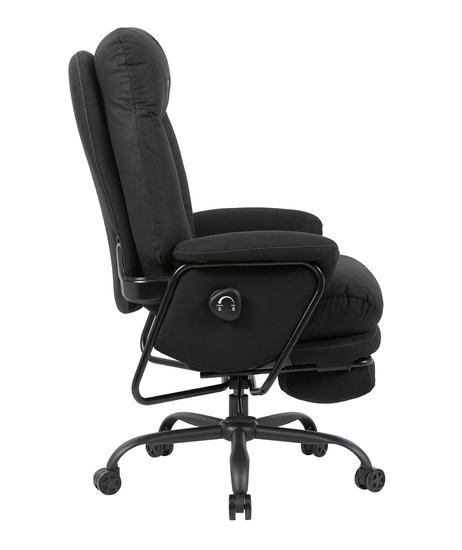 Fotel obrotowy gamingowy REGENT w kolorze czarnym