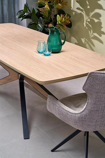 Krzesło z obrotowym siedziskiem K573 w beżowym kolorze