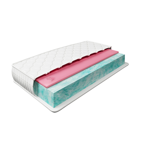 Materac miękki/twardy dwustronny ARMONIA 200x200 cm