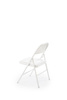 Krzesło składane K565 w kolorze białym 