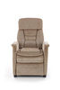 Stylowy fotel wypoczynkowy JORDAN w kolorze beżowym