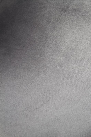 Krzesło K379 w kolorze popielatym ze złotą podstawą 