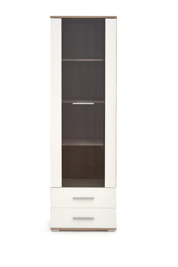 Witryna LIMA W-1 biały / sonoma