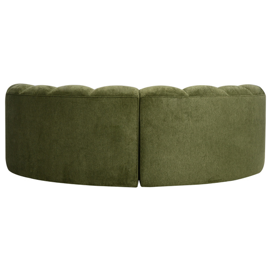Sofa modułowa okrągła SOMA I tapicerowana RS+RS