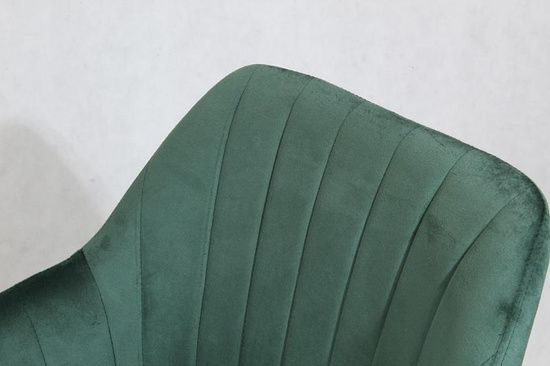 Fotel kubełkowy do biurka FABIO zielony/czarny