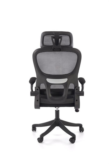 Fotel gabinetowy SOREN w czarnym kolorze