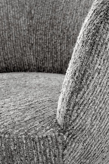 Krzesło z funkcją obrotu K581 w szarej tkaninie