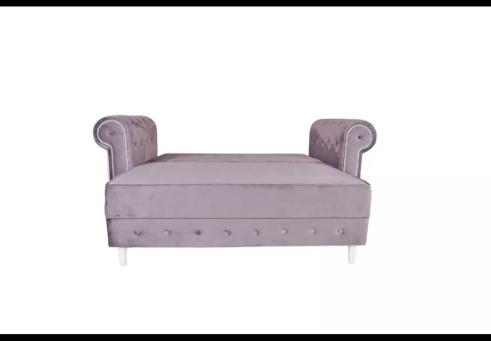 Rozkładana kanapa NANCY 2-osobowa z pikowaniem