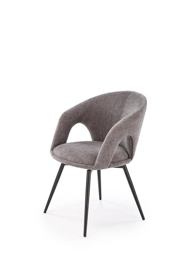 Krzesło K550 w kolorze popielatym 