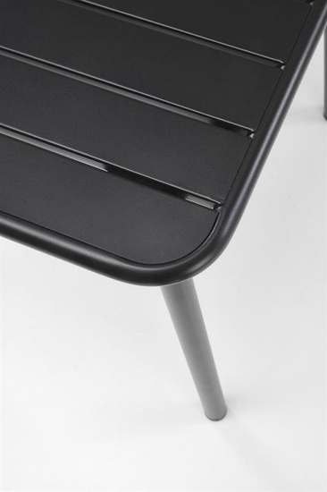 Stół BOSCO kwadratowy w kolorze czarnym 