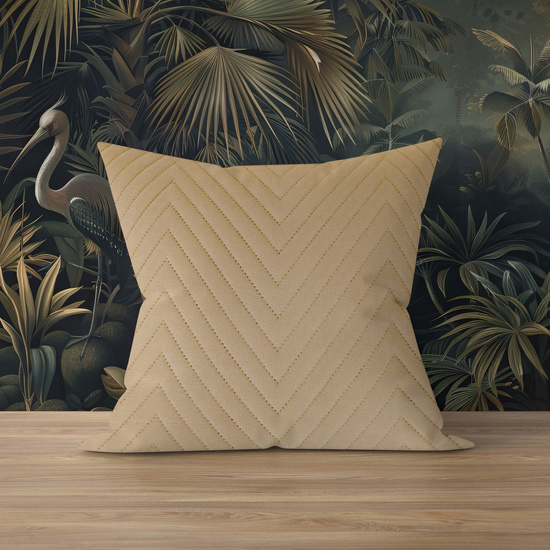 Poszewka 45 x 45 Jodełka Welurowa Caden 06