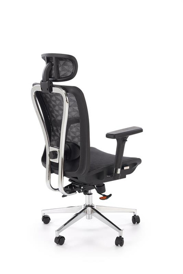 Fotel gabinetowy VIXEN w kolorze czarnym