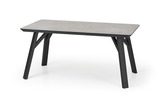 Designerski stół HALIFAX w odcieniu jasnego betonu 