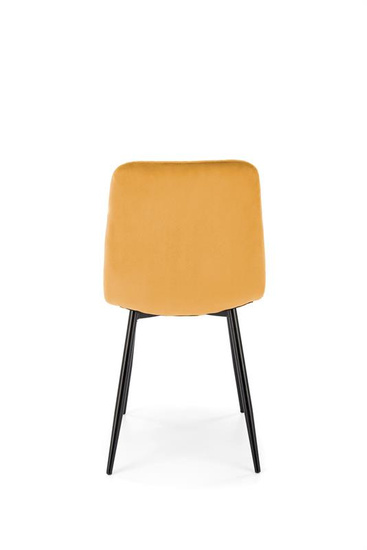 Krzesło K525 w kolorze musztardowym 