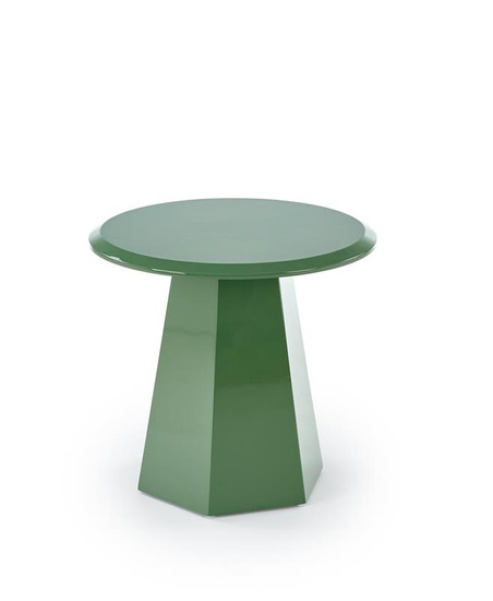 Designerska ława LOCA w kolorze jasny zielony