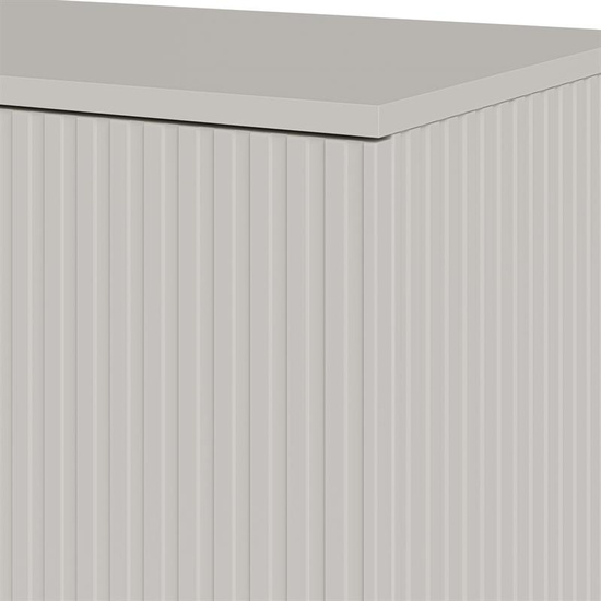 Komoda RANDOM 2 KM-1 w kolorach kaszmir, orzech i czarny