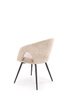 Krzesło K550 w kolorze beżowym 