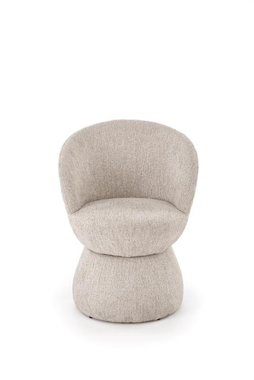 Krzesło z funkcją obrotu K581 w beżowym odcieniu