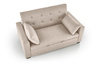 Sofa rozkładana PAULINIO beżowa tkanina