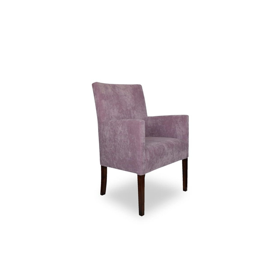 Eleganckie krzesło z podłokietnikami COLIN 84 z minimalistycznym designem