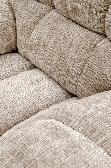 Fotel wypoczynkowy AMORE w beżowym kolorze z funkcją elektrycznego rozkładania